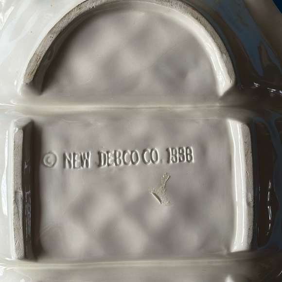 New Debco Ceramic 3 Section Serving Relish Tray Dish - Picture 5 of 9